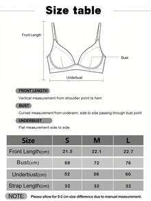 Menodora SHEIN Sport Women Solid-Color Seamless Sports Bra For Everyday Fitness - Purple - View 8