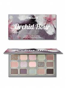 SHEGLAM Orchid Hour 15-Pan Palette Brand Beauty Makeup Face Paint Cosmetic For Women Girls Perfect For Spring Summer Ideal For Y2K Fancy Fashion Suitable For Birthday Mother'S Day Gift Rave Party Ready Best Color - Orchid Hour - View 10