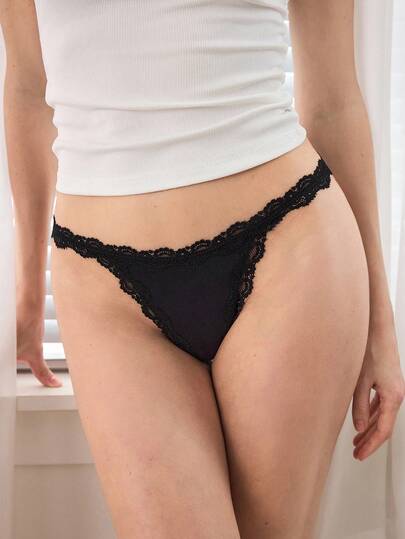 Ocili 100% Cotton Comfortable Smooth Minimalist Panties, Suitable For Pairing With Lace