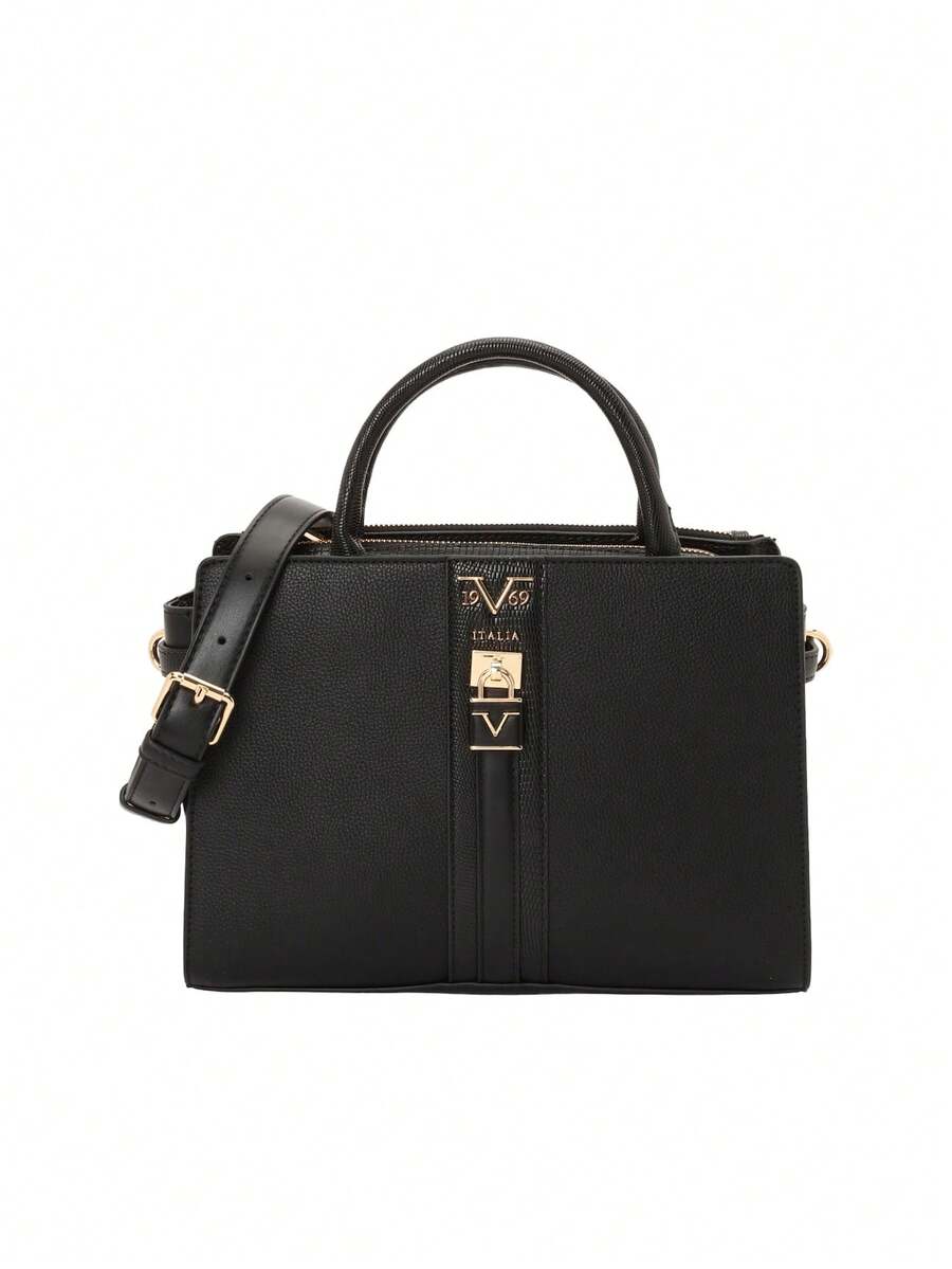 Lisana Women's Top Handle Bags Black - Black - View 1