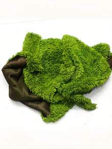 1PC REALISTIC SOFT POLYESTER ARTIFICIAL MOSS MAT LAWN CARPET WASHABLE FOR INDOOR WINDOWSILL LANDSCAPE BIRTHDAY WEDDING PARTY DECOR - multicolor - View 4