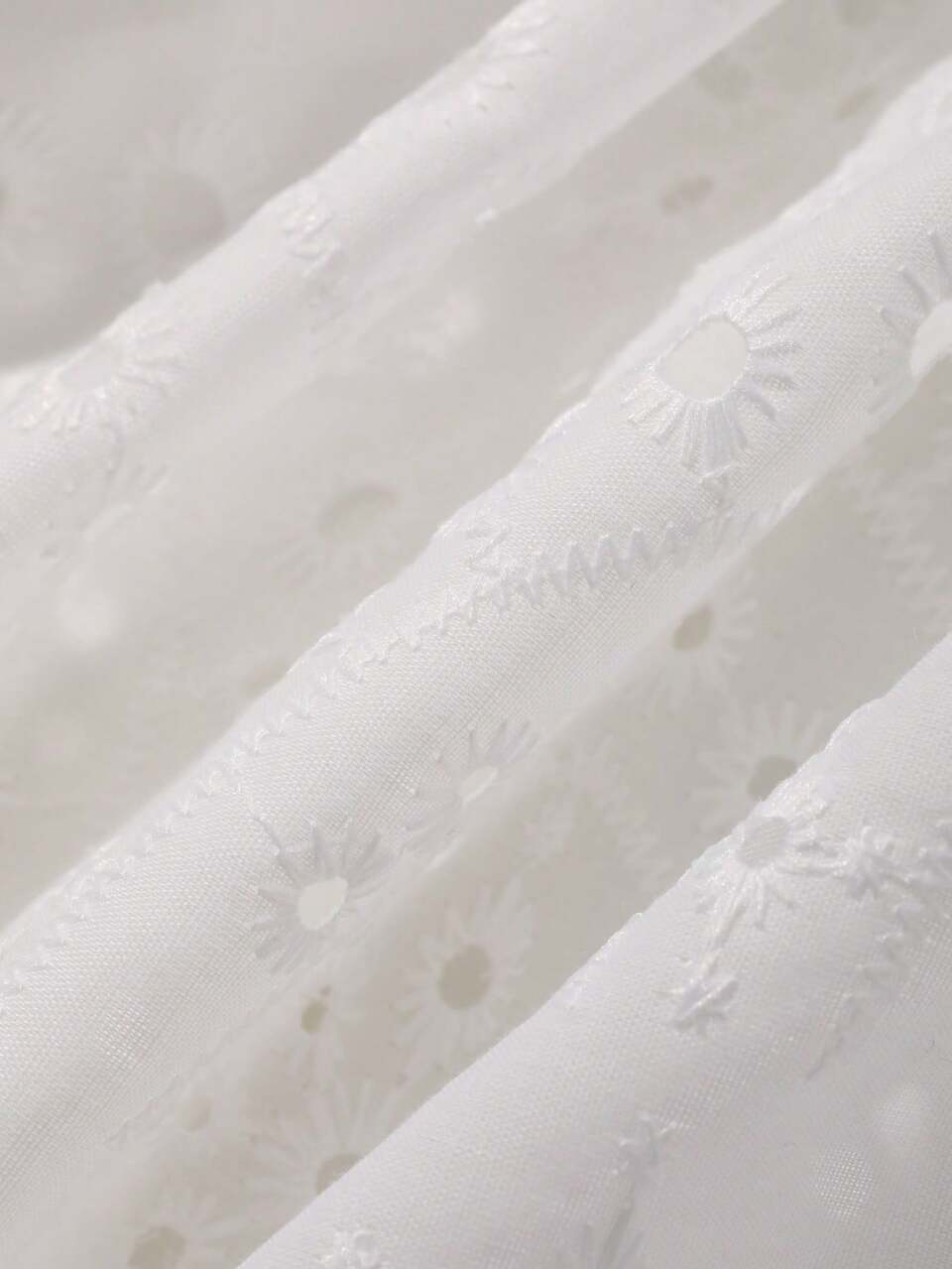 Casual Sexy Vacation Style Loose White Lace Dress, Autumn Sun Dresses For Women Golf