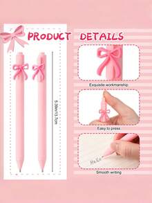 Elegant Syringe-Shaped Ballpoint Pen, Random Color, Suitable For Office And School Supplies, Doctor Rewards, Student Party Gifts - Creative And Novel - Pink - View 4