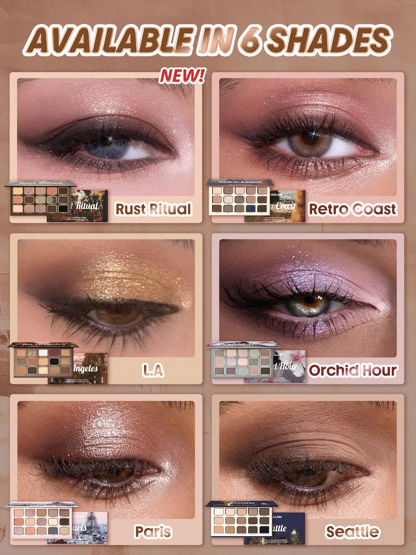 Showtime In Seattle 15-Pan Palette 6