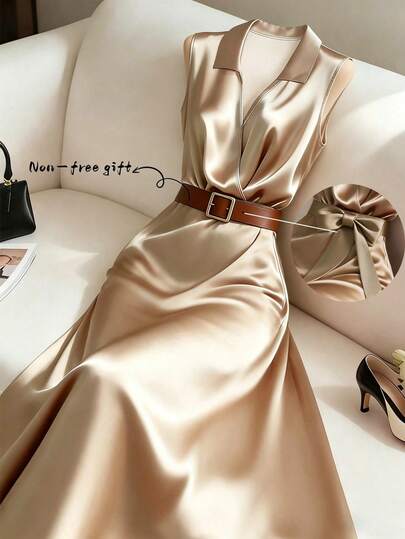 Curvy velvet satin dresses | Fashion Curvy velvet satin dresses
