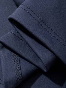 Livesso 2pcs/Set Women Summer Graphic Print Contrast Trim Camisole And Shorts Pajama Set - Black - View 9