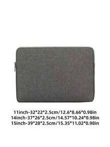 Ultra Slim Laptop Sleeve 11 14 15 Inch Splashproof Shockproof Portable Computer Case Lightweight Durable Zipper Bag For MacBook Tablet Padded Lining Anti Scratch - multicolor - View 20