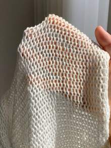 Comfortcana Áo len ống trơn màu dành cho nữ, kiểu dáng thường ngày, thích hợp cho kỳ nghỉ hè, đi biển, áo sơ mi nữ thanh lịch, kiểu dáng Y2K, áo trắng. - trắng - Xem 8