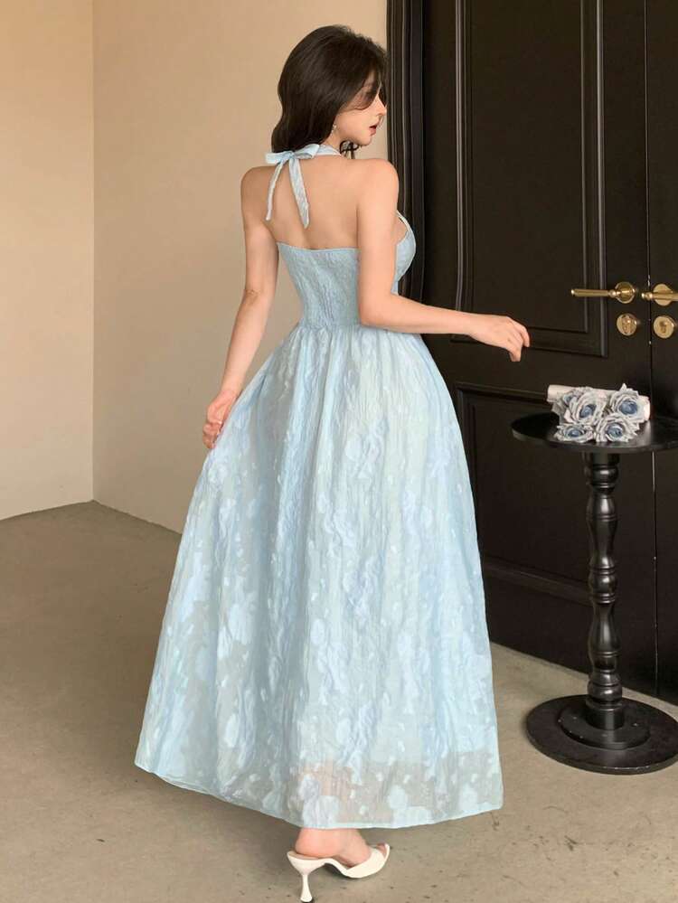 Women's Casual Elegant Long Dress, Suitable For Spring And Summer, Holiday Outfit Sun Dresses For Women