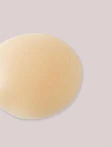 Veilyse 可重复使用的超薄乳贴，附赠收纳礼盒，隐形自粘式乳贴，方便携带，内衣及内衣配件，防止乳头凸出尴尬 - 杏色 - 查看 5