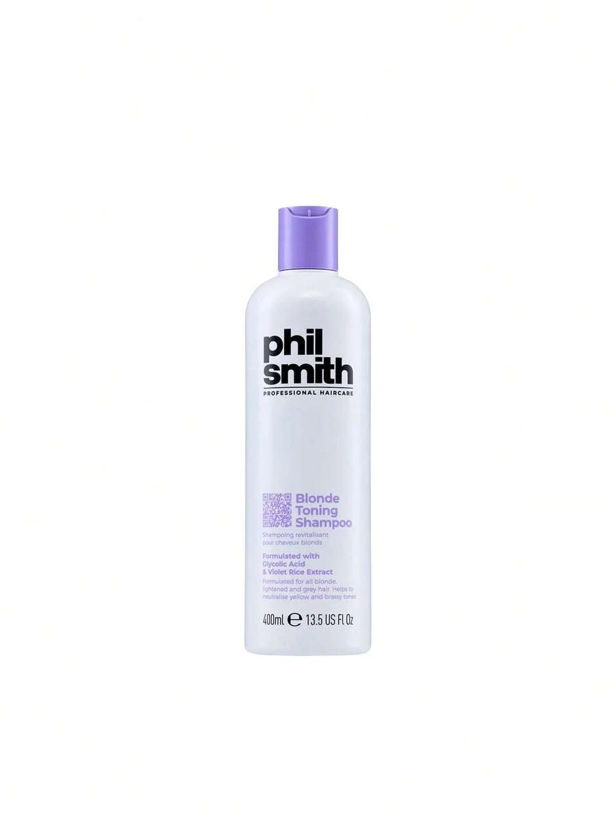 Phil Smith Blonde Toning Shampoo 400 Ml - White - View 1