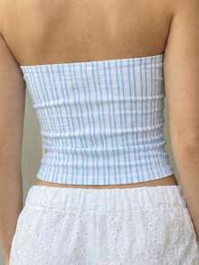 Sundraya Bandeau a rayas de moda, regalo para amigos - Multicolor - Ver 2