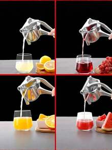 Manual Juicer, Orange Juice Squeezer, Small Fruit Juicer For Household Use, Pomegranate Press, Lemon Juicer, Etc - Multicolor - View 8