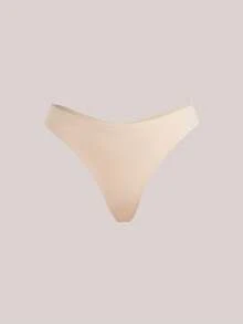 4 Cái/bộ Quần Lót Đùi Hình Chữ T Gợi Cảm - Màu be - Xem 5
