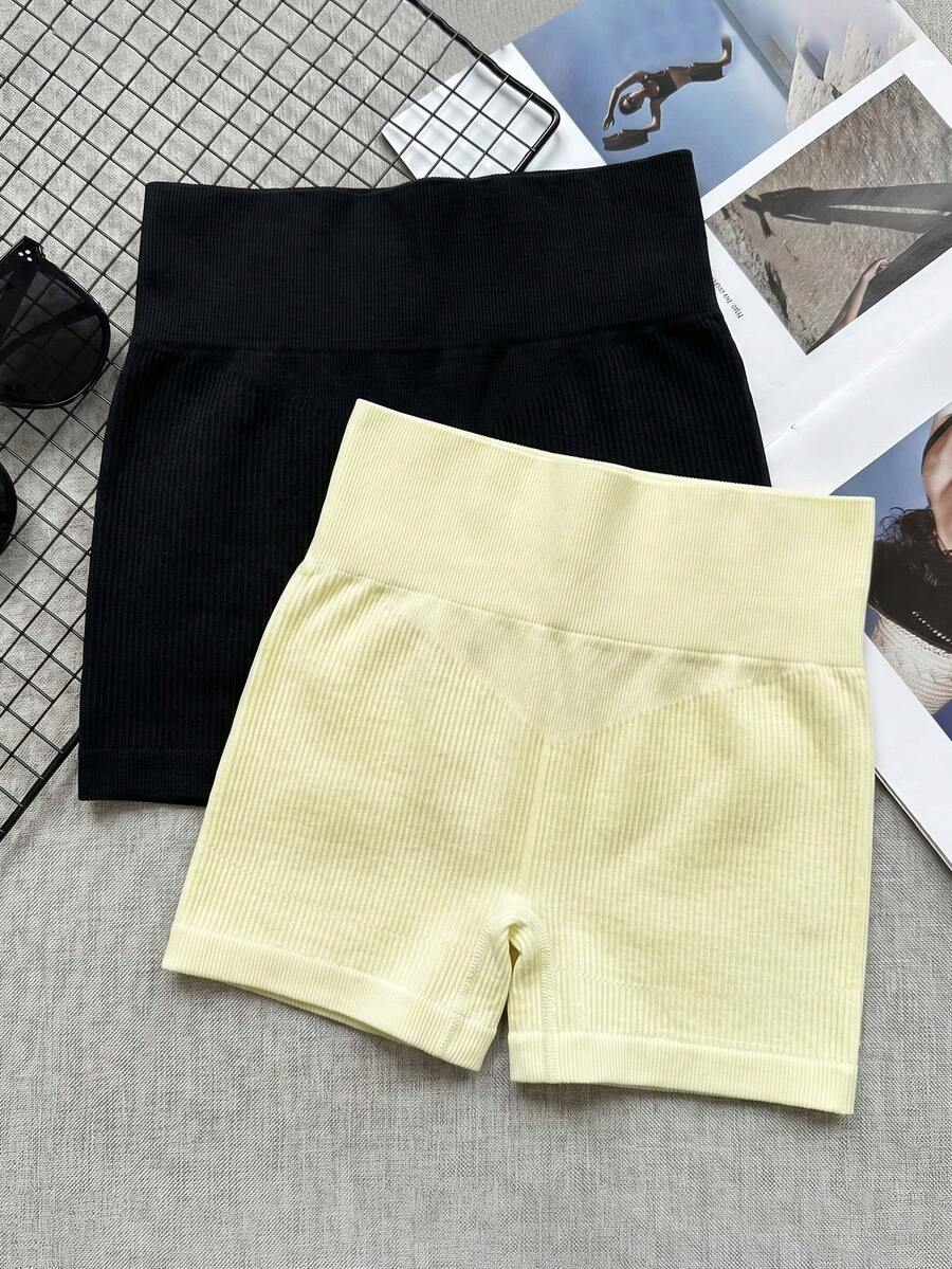 Velisys Women's Solid Color Minimalist Sports Shorts - Multicolor - View 1