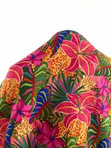 SHEIN Đầm voan họa tiết hoa nhí cho bé gái, kiểu dáng thường ngày, thích hợp cho kỳ nghỉ. - Nhiều màu - Xem 9