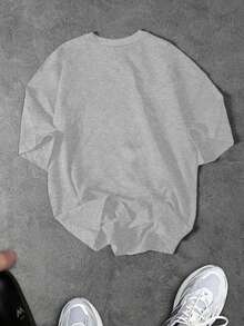 Sport MetroGents Áo thun nam cổ tròn tay ngắn in hình nhện, kiểu dáng thể thao thường ngày, thích hợp cho mùa hè. - màu đen - Xem 4