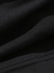 Dazy Kids Legging Kasual Warna Polos untuk Anak Perempuan, Serbaguna untuk Dipakai Sehari-hari di Musim Panas - Hitam - View 3