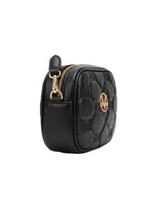 Vivi Quilt Women's Crossbody Black - Black - View 3