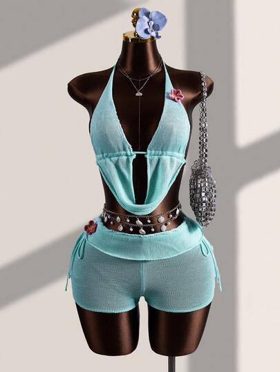Zestiva 26SS Cubre-todo negro sexy de malla para mujeres, ideal para vacaciones de verano
