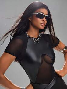 Innovista Women's Fashion Sports Yoga Dance Equestrian Wear - Black - View 1