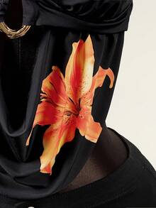 Zestiva Top de bikini con estampado floral tropical, cuello halter, para uso casual en la playa y vacaciones de verano de las mujeres - Multicolor - Ver 6