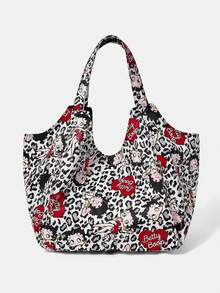 Leopard print black