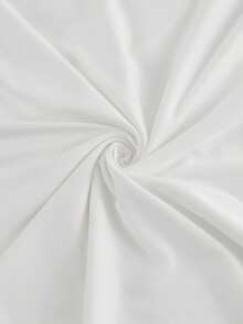 MENRIVO Camiseta de manga corta de cuello redondo lisa y de unicolor informal para hombres, regalo para el novio - Blanco - Ver 5
