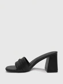 CUCCOO BIZCHIC Giày sandal cao gót thời trang nữ - màu đen - Xem 8