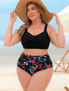 Women Plus Size Sports Dresses - Black - View 11