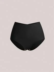 Veilyse 5pcs/Pack Women's Seamless Hipster Panties, Comfortable High Waist Briefs, Skin-Friendly, Versatile Colors - Multicolor - View 4