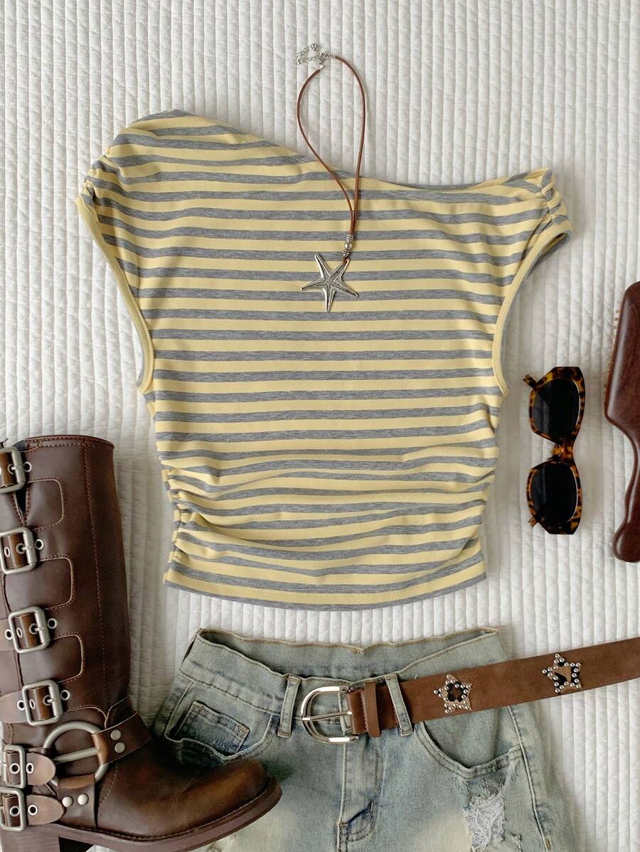 Comfortcana 女士上衣 - 黃色 - 查看 1