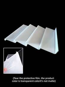 1 Set Caja de almacenamiento de cosméticos de acrílico multifunción tipo cajón, organizador de gabinete de tocador, estante para frascos de especias, estante de almacenamiento plegable para encimera de cocina, viaje al sol fresco - transparente - Ver 5