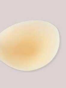 Veilyse 女性隱形無肩帶貼膠內墊,適用於無肩帶或露背裝,婚紗,睡衣,提升及黏性硅膠乳頭套適用於所有尺碼杯 - 杏色 - 查看 7