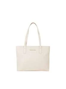 Valentino Pansy Women's Tote Bags Ecru - Ecru - 查看 1