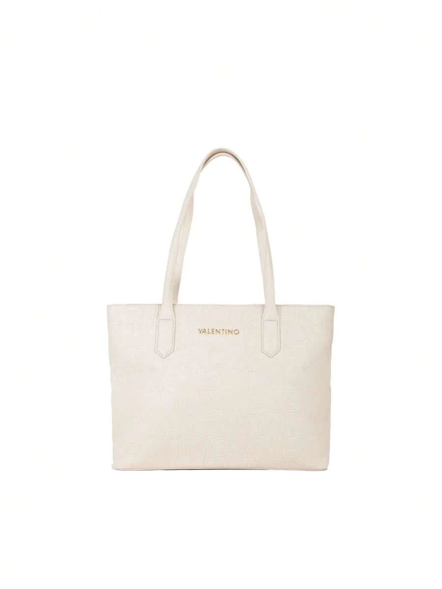 Valentino Pansy Women's Tote Bags Ecru - Ecru - 查看 1