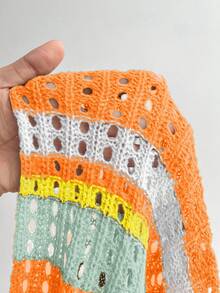 Maweii Áo khoác cardigan dệt kim cỡ lớn dành cho nữ, áo cardigan tay lửng, áo kiểu nữ cài nút màu trong suốt, kiểu dáng thông thường, áo gợi cảm dự tiệc, đi nghỉ mát, phong cách xuân hè, áo mùa hè kiểu cô gái nông thôn, trang phục mùa hè cho nữ, áo dự lễ hội, áo rave. - Nhiều màu - Xem 3