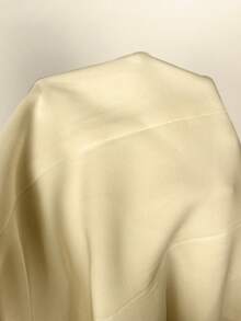 Lumalex Ensemble blazer et pantalon élégant de couleur unie à manches courtes pour le travail - Jaune clair - Voir 16