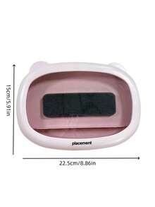 Zazumi 1Pc/2Pcs Waterproof Sealed Structure, Cartoon Pattern, Bathroom Phone Holder Case, For Shower Bath Daily Use, Wall Mount Adhesive Stable Support Storage Box - Multicolor - View 16