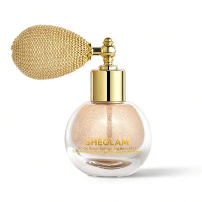 SHEGLAM Go Go Glow Brume Illuminatrice Pour Le Corps-Champagne Shimmer Marque Beauté Visage Maquillage Maquilliage CosméTique Pour Femmes Filles Parfait Pour Hiver Printemps ÉTé IdéAl Pour Y2K ÉLéGant Mode Adapté Pour Anniversaire FêTe Des MèRes Cadeau FêTe PrêT Meilleure Couleur