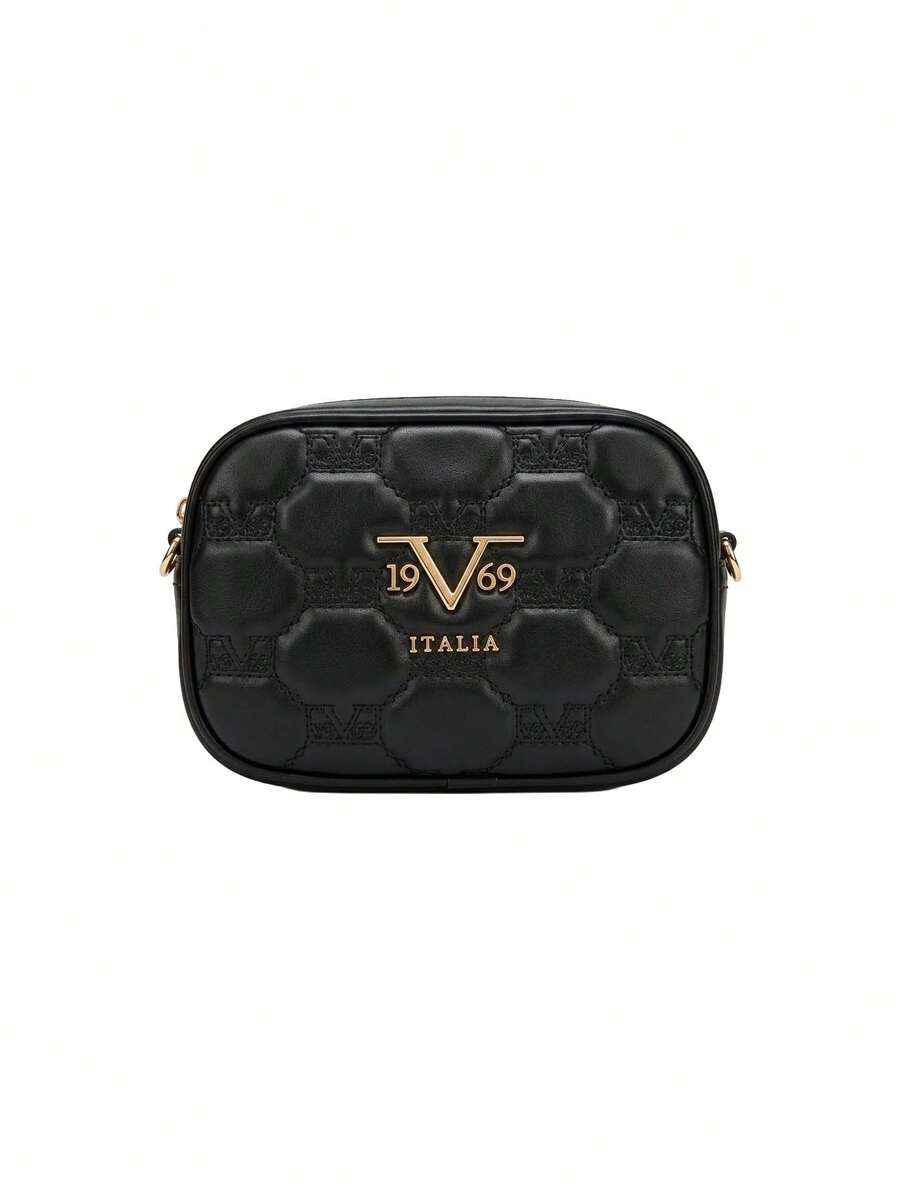 Vivi Quilt Women's Crossbody Black - Black - View 1