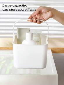 Haus Hana Soft Handheld Storage Basket, Square Soft Storage Basket Desktop Storage Box, Home Bathroom Organizing Box, Handheld Cosmetics Wash And Bath Basket, Multi Purpose Storage Basket, Home Handheld Storage Box, Square Large Capacity, Very Suitable For Collecting Mobile Phones, Glasses, Remote Controls, Chargers, Keys, Etc., Suitable For Multi Functional Desktop Storage Boxes In Home, Bedroom, Living Room, And Office, Home Decoration - Multicolor - View 7
