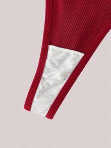 Quần lót dây G-String gợi cảm không hở hang - Màu Đỏ Sâu - Xem 6