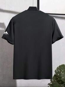 NEOREFINED Men's Casual Versatile Round Neck Short Sleeve T-Shirt For Daily Wear - Grey - View 2