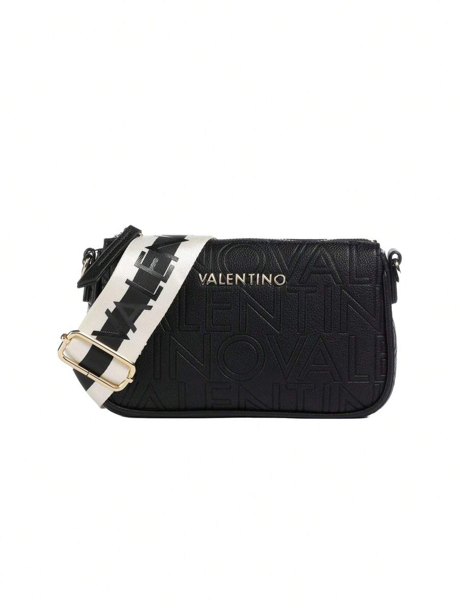 Valentino Bags Pansy Women's Crossbody Black - Black - View 1