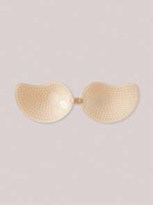 Veilyse 1pc Classic Mango Shaped Self-Adhesive Push-Up Bra Cups, Skin Color - Apricot - View 2