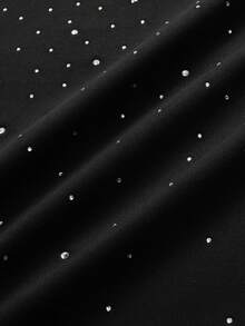 Men's Round Neck Sleeveless Shiny Street Style Tank Top, Summer - Black - View 5