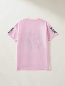 Maija Kids Maija Kids 1件儿童/少女优雅度假休闲宽松黄色碎花吊带长裙，适合日常穿着、聚会、外出、度假、春夏季节。 - 粉色 - 查看 3
