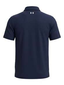 Under Armour Golf T2G Pique Men's Sports Tees & Tanks Midnight Navy/White - 午夜藍/白色 - 查看 2