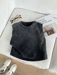Tseoso Áo tank top nữ 62% cotton họa tiết bông tuyết, màu xám bạc, chất liệu hoa văn, thích hợp mặc mùa hè, đi hẹn hò, dự lễ hội, thoáng khí, mang phong cách đường phố retro Y2K và các buổi rave, hoàn hảo cho các câu lạc bộ, phòng tập, lễ hội và mặc hàng ngày vào mùa xuân/hè. - màu đen - Xem 8
